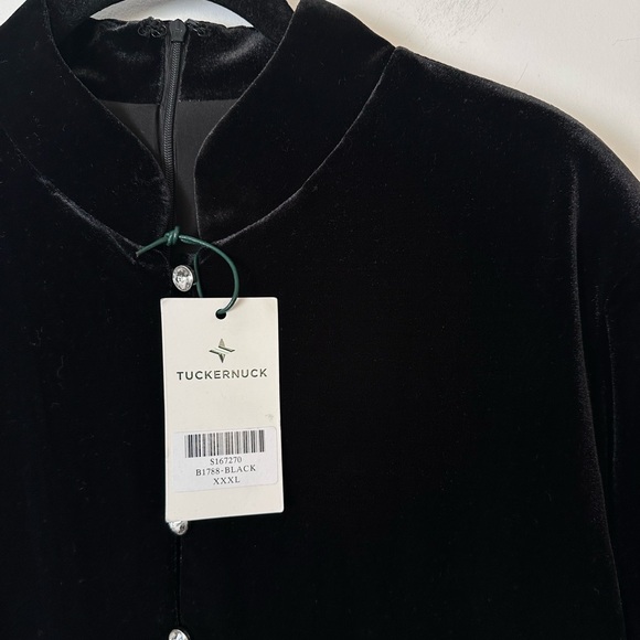 TUCKERNUCK Black Velvet Loretta Dress - Picture 9 of 12